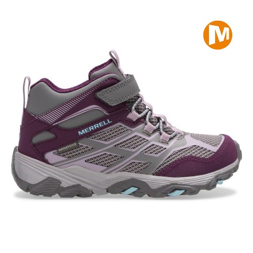 Botas Merrell Moab FST Mid A/C Waterproof Niños MX.R.OBV